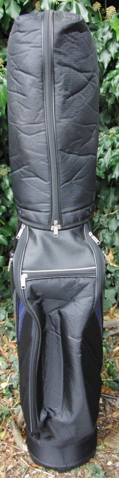 6 Division Ignio Black Carry Trolley Cart Golf Clubs Storage Bag