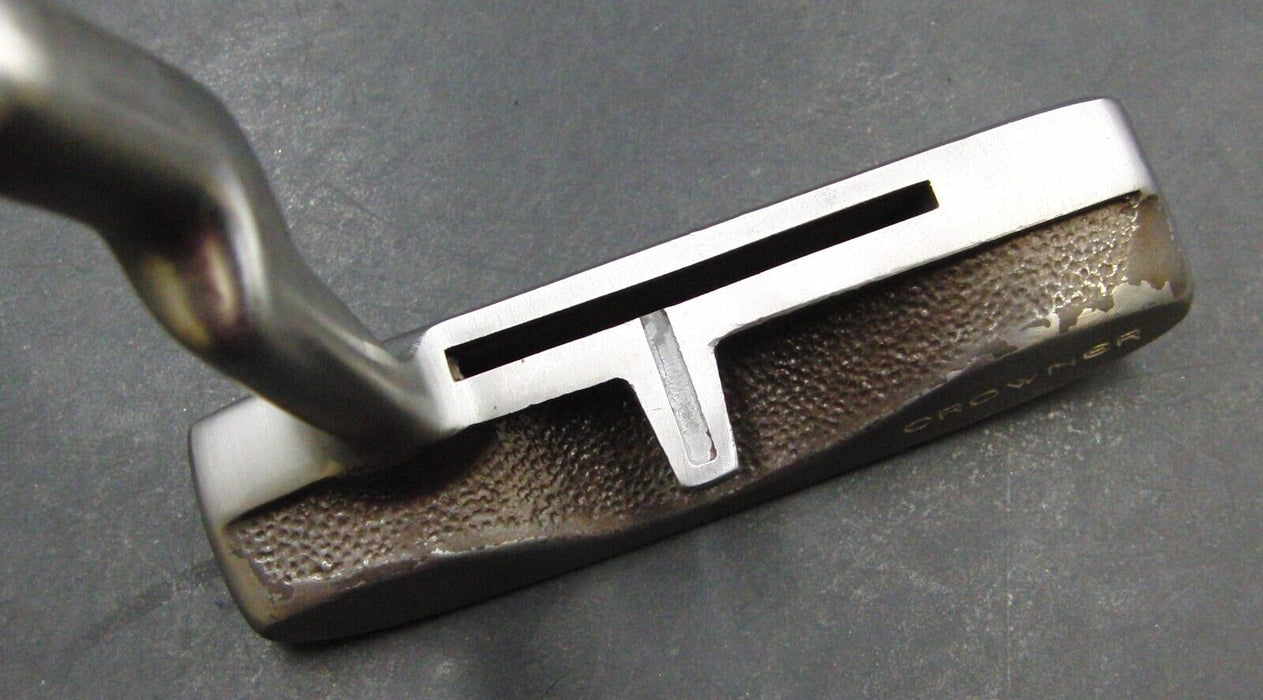 Crowner Re Action Tinkle Put RA 120 Hard Kick Putter 87cm Steel Shaft With Grip