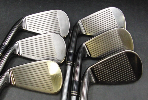 Set of 6 x TaylorMade Burner Forged Smoke Irons 5-PW Stiff Graphite Shafts