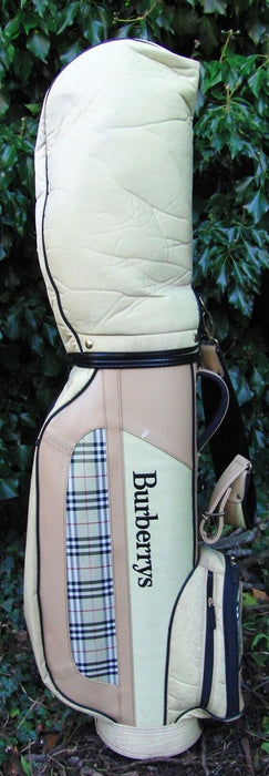 3 Division Burberrys Trolley Carry Cart  Golf Clubs Bag Burberry*