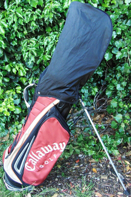 8 Division Callaway Warbird Hot Red & Black Cart Carry Golf Club Stand Bag*