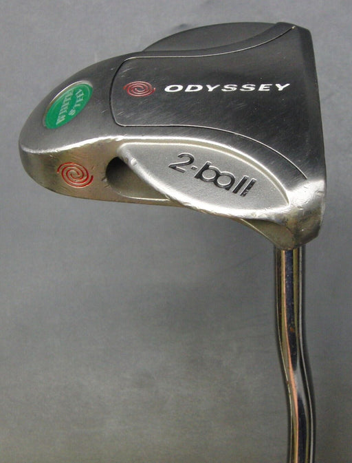 Odyssey White Steel 2-Ball Putter 87cm Playing Length Steel Shaft Acer Grip