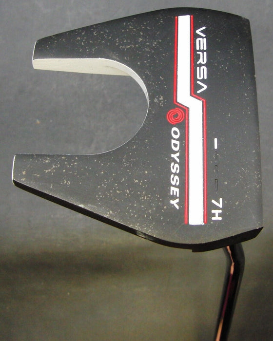 Odyssey Versa 7H Putter Steel Shaft 87cm Length Psyko Grip*