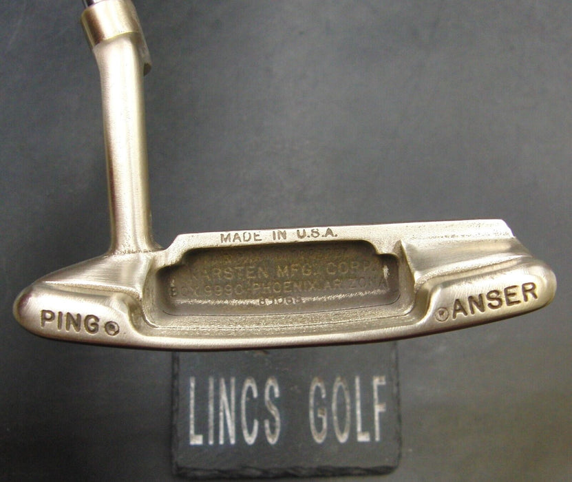 Refinished Ping Anser Putter 88.5cm Playing Length Steel Shaft Acer Grip