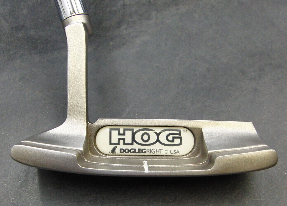 HOG Model 1003A Dog Leg Right Putter 89cm Playing Length Steel Shaft HOG Grip