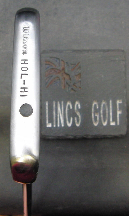 Ambidextrous Wilson HOL-HI Putter 87.5cm Playing Length Steel Shaft With Grip