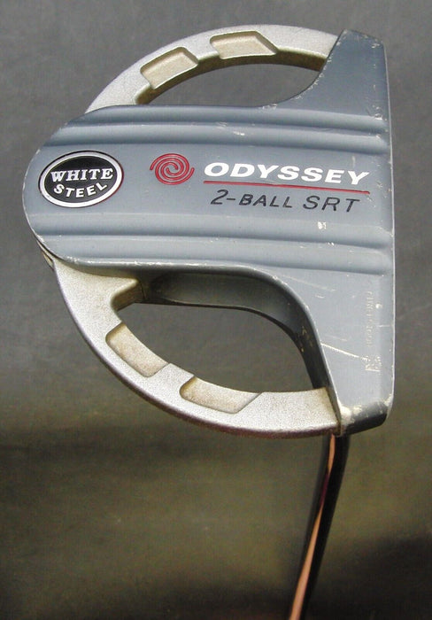 Odyssey White Steel 2-Ball SRT Putter 87.5cm Playing Length Steel Shaft*