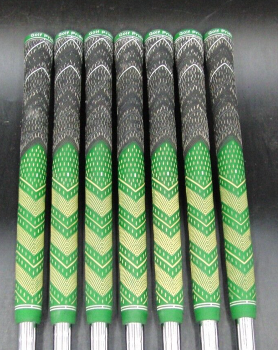 Set of 7 x Sub 70 699 Pro Irons 4-PW Stiff Steel Shafts Golf Pride Grips*