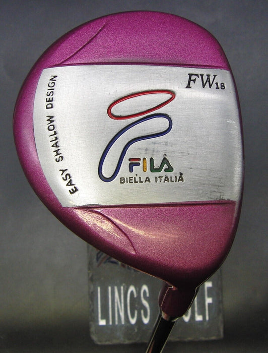 Ladies Fila Biella Italia 18° Wood Ladies Graphite Shaft Fila Grip