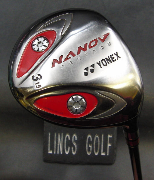 Yonex Nanov Nextage 15° 3 Wood Stiff Graphite Shaft Yonex Grip