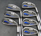 Set of 7 x Cobra King FP Irons 5-PW+GW Regular Steel Shafts Golf Pride Grips