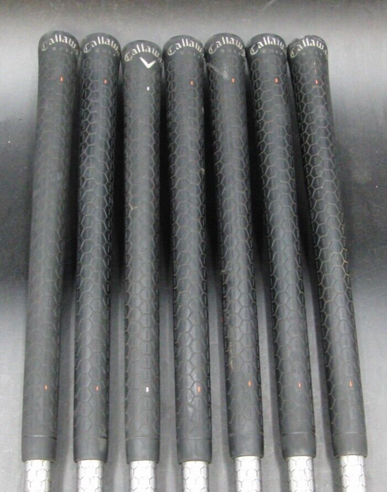 Set of 7 x Callaway FT Irons 4-PW Regular Graphite Shafts Callaway Grips*