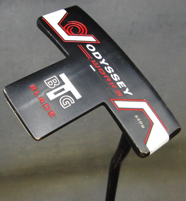 Odyssey Works Big T Blade Putter Coated Steel Shaft 87.5cm Length Odyssey Grip*