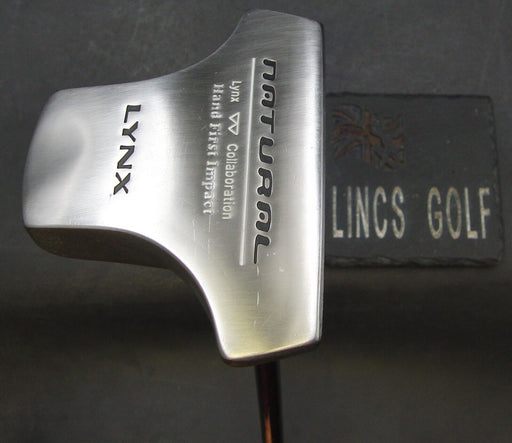 Lynx Natural Putter Steel Shaft 87cm Length Wrapped Grip