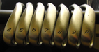 Set of 7 x TaylorMade r7 Irons 4-PW Stiff Graphite Shafts TaylorMade Grips
