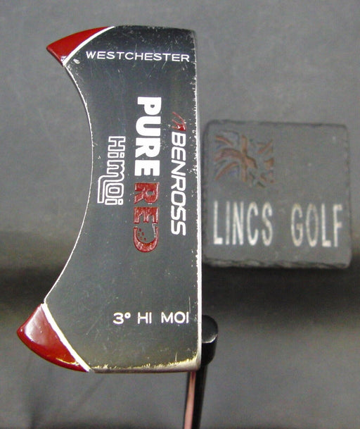 Benross Pure Red Himoi Putter 89cm Playing Length Steel Shaft With Grip
