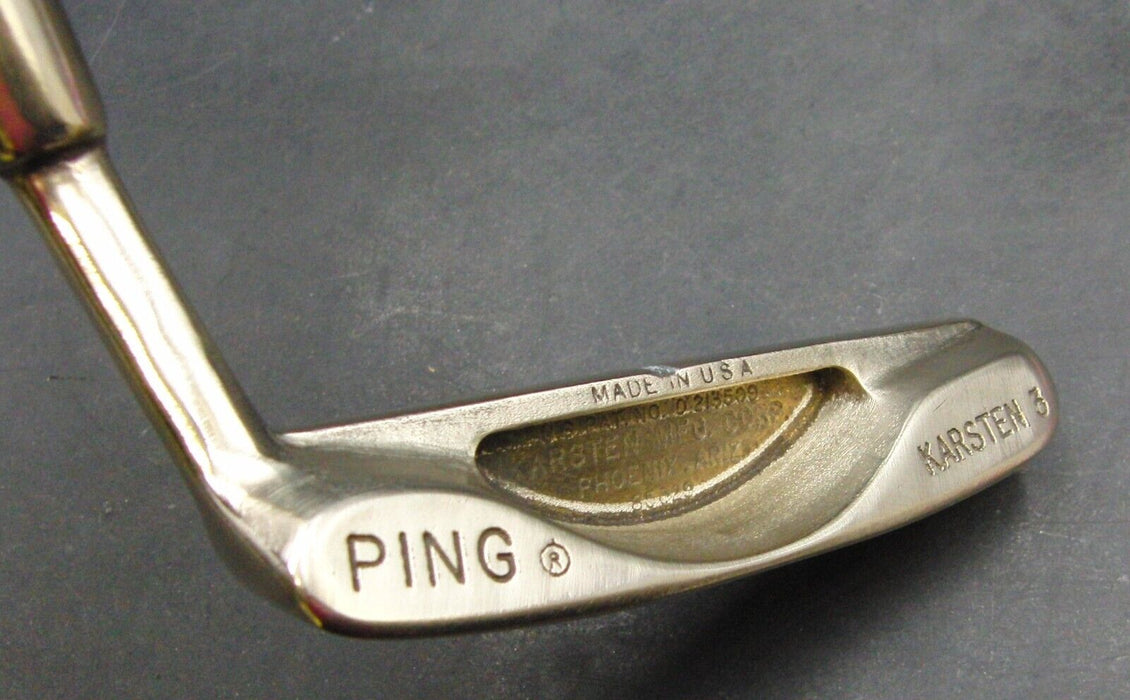 Refurbished Ping Karsten 3 Putter 89cm Playing Length Steel Shaft Acer Grip