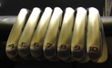 Set of 7 x Honma Rose Proto Forged Irons 4-10 Extra Stiff Steel Shafts*