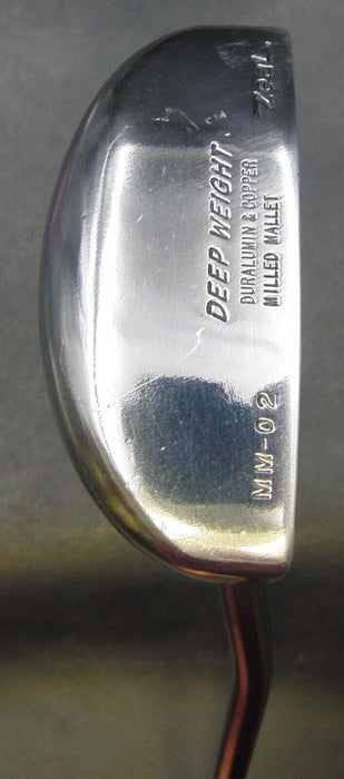 Zeal Deep Weight MM-02 Milled Mallet Putter 89.5cm Steel Shaft