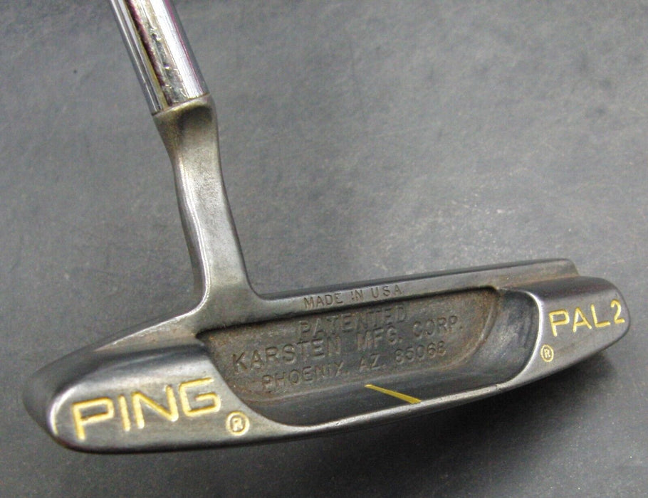 Blackened Ping Pal 2 Putter 89cm Playing Length Steel Shaft Royal Grip