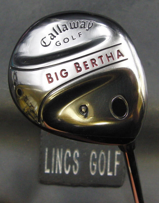Callaway Big Bertha 9 Wood Stiff Steel Shaft Golf Pride Grip*
