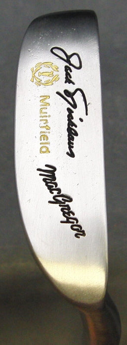 MacGregor Jack Nicklaus Muirfield Putter Steel Shaft 87.5cm Length Brown Grip