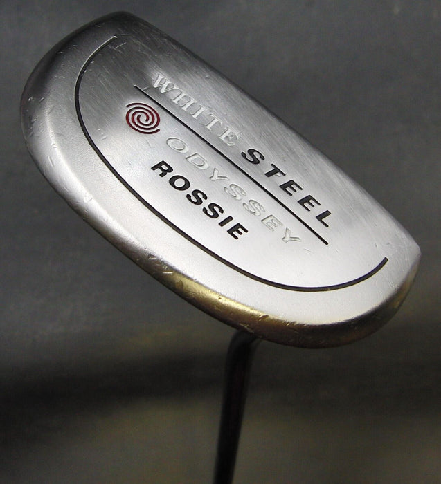 Odyssey White Steel Rossie Putter 87cm Length Steel Shaft Super Stroke Grip