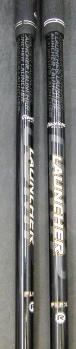 Set of 2 Cleveland Launcher Comp 19° & 22° 3-4 Hybrids Regular Graphite Shafts