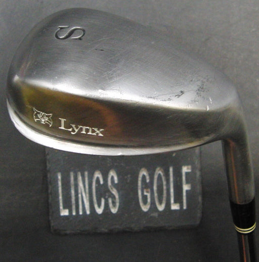 Lynx Sand Wedge Stiff Steel Shaft Lynx Grip