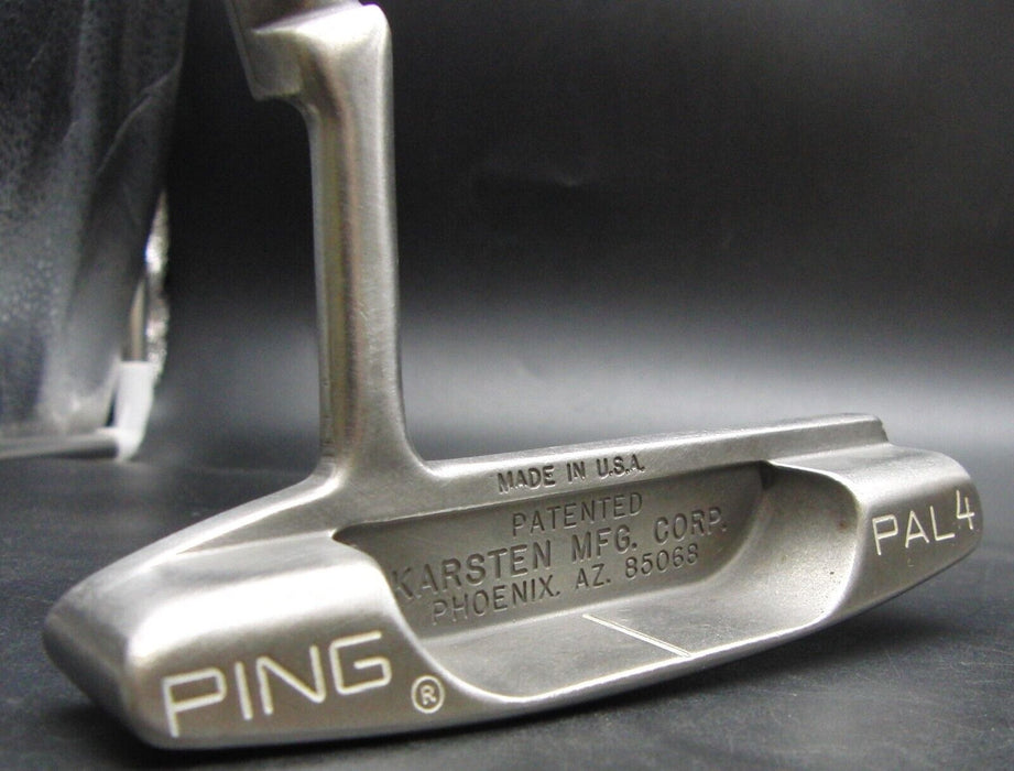 Refinished Ping Pal 4 Putter Steel Shaft 90.5cm Length Psyko Grip