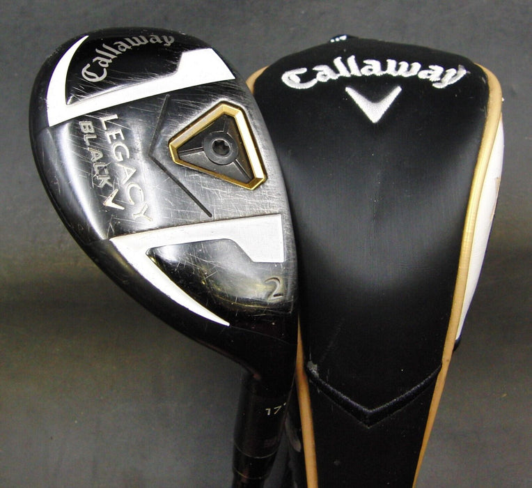 Callaway Legacy Black 2 Hybrid Stiff Graphite Shaft No 1 Grip & Callaway HC