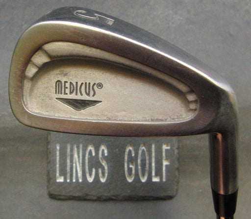 Medicus Hinged Swing Trainer 5 Iron Regular Steel Shaft Black Grip