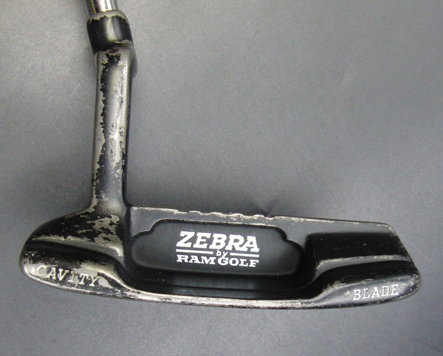 Ram Zebra Cavity Blade Putter 87cm Steel Shaft Zebra Grip