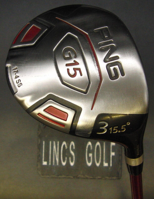 Ping G15 15.5° 3 Wood Regular Graphite Shaft Ping Grip