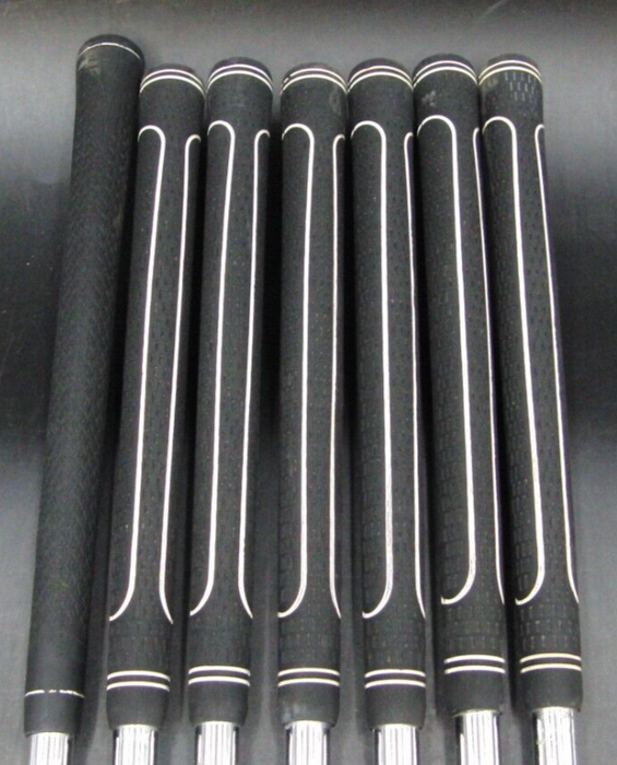 Set of 7 x Ping i5 Black Dot Irons 4-PW Regular Steel Shafts Mixed Grips
