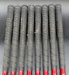 Set of 8 x TaylorMade Burner SuperSteel Irons 3-PW Regular Graphite Shafts