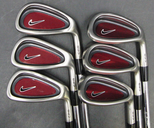 Set of 6 x Nike CPR Irons 5-PW Regular Graphite Shafts Nike Grips