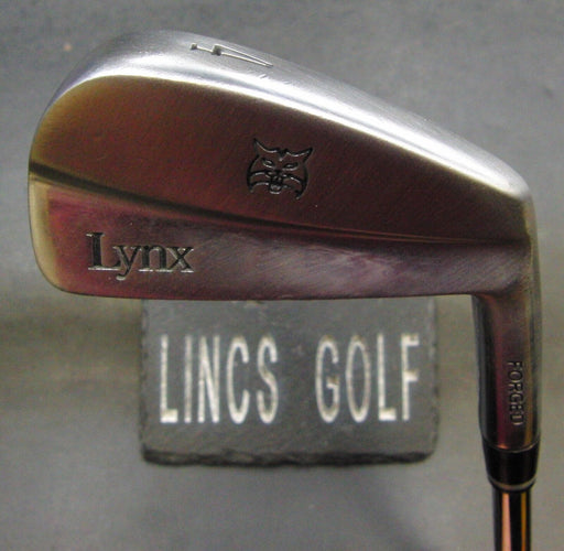 Lynx Forged 4 Iron Stiff Steel Shaft Lamkin Grip