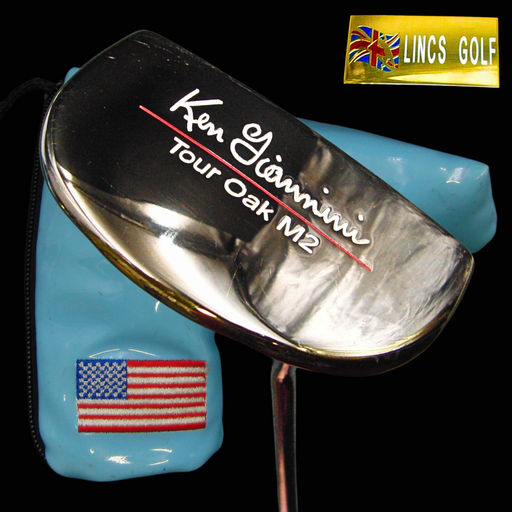 Ken Giannini Tour Oak M2 Putter 86cm Steel Shaft Golf Pride Grip + HC