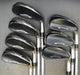 Set of 7 x Cleveland Hibore XLi Irons 4-PW Extra Stiff Steel Shafts Pride Grips*