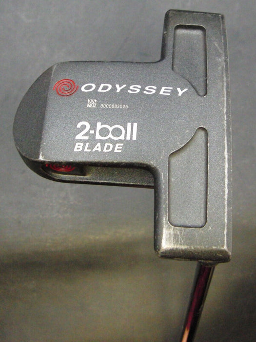 Odyssey DFX 2-Ball Blade Putter 87cm Playing Length Steel Shaft Odyssey Grip