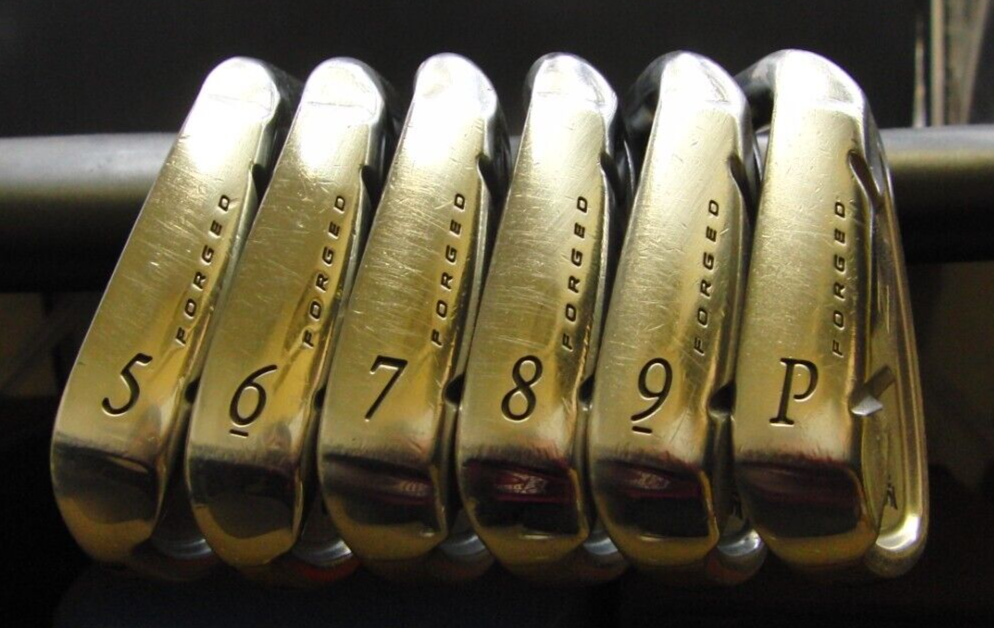 Set of 6 x Srixon Z 725 Forged Irons 5-PW Stiff Steel Shafts Srixon Grips