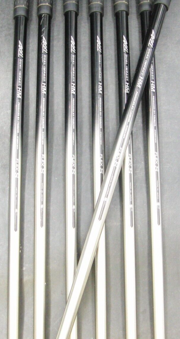 Set of 7 x Tsuruya Axel Dual Impact Irons 5-PW+GW Stiff Graphite Shafts