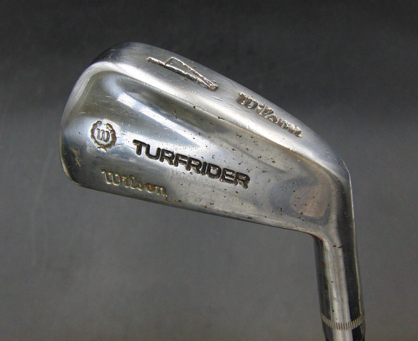 Wilson Turfrider 4 Iron Senior Steel Shaft Wilson Grip