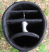 6 Division Dunlop Golf Stand Cart Carry Trolley Golf Clubs Bag*