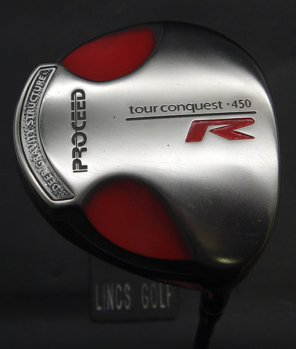 Justick Proceed Tour Conquest 450R Driver Regular Graphite Shaft GolfPride Grip