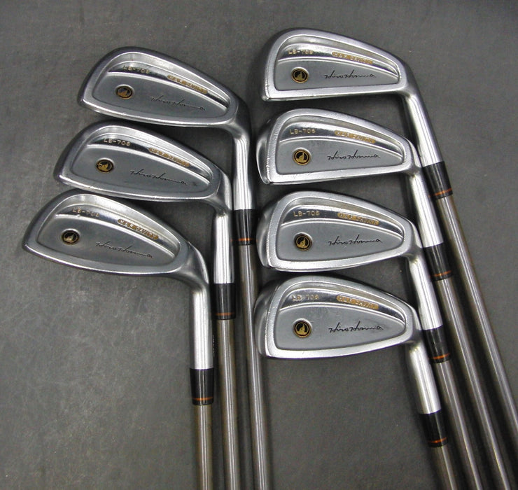 Set of 7 x Honma LB-708 6-11 + SW Stiff Graphite Shafts GolfPride Grips