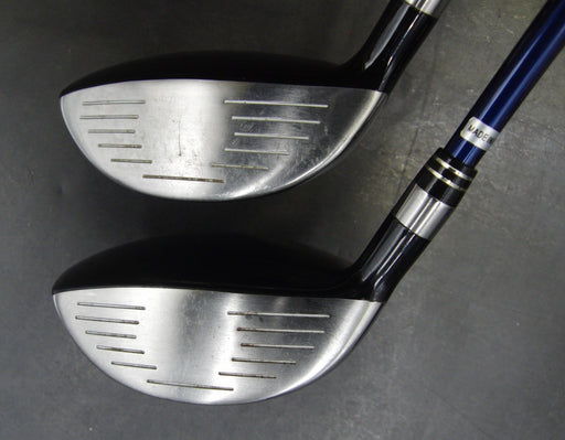 Set of 2 Accudis AD-501 3+5 Woods Regular Graphite Shafts Accudis Grips & HC