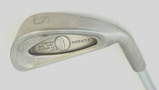 Ping Eye White Dot 5 Iron Seniors Steel Shaft Golf Pride Grip