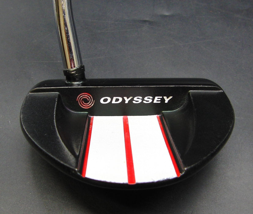 Odyssey White Rize V-Line 5 Putter 87cm Playing Length Steel Shaft Odyssey Grip
